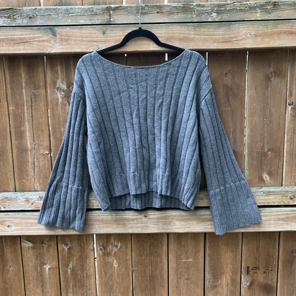 Dark charcoal sweater